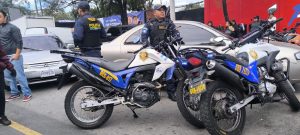 Seguridad en el Estadio el Trébol por encuentro Guatemala y Panamá.