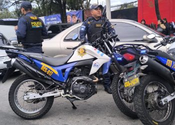 Seguridad en el Estadio el Trébol por encuentro Guatemala y Panamá.