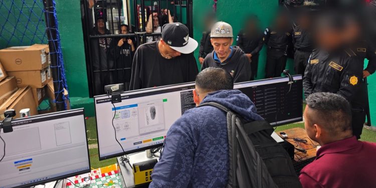 Sistema Penitenciario continúa registro biométrico de privados de libertad