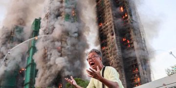 Incendio en complejo residencial de Hong Kong se le considera el peor en 30 años.