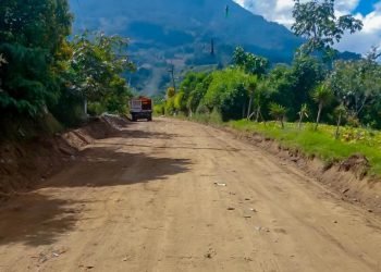 Finaliza construcción de ruta alterna hacia Santa María de Jesús./Foto: DGC.