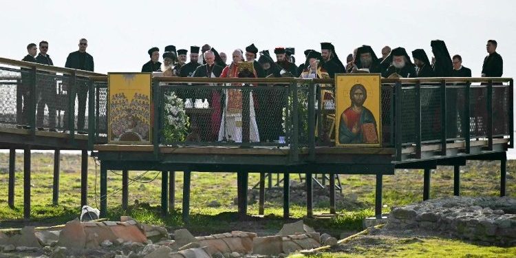 El papa León XIV, durante una de sus actividades en Iznik, Nicea, Turquía.