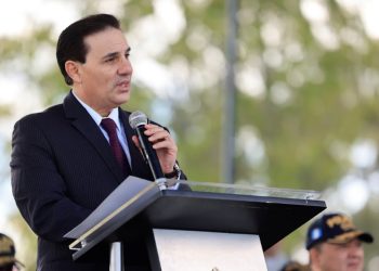 Ministro de Gobernación, Marco Antonio Villeda. / Foto: Noé Pérez