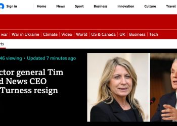 Dimite el director general de la BBC tras una polémica por un documental sobre Trump