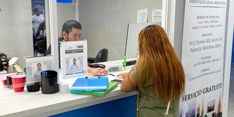 Consulado General de Guatemala en Phoenix, Arizona. Foto: Minex
