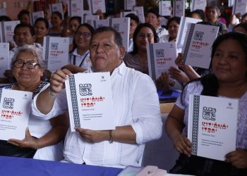 MCD entrega diagnóstico del estatus del idioma "itza'"./Foto: MCD.