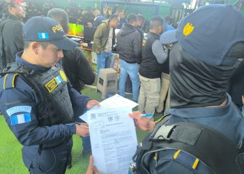 El censo de reos llegó al sector 11 del preventivo. / Foto: PNC.