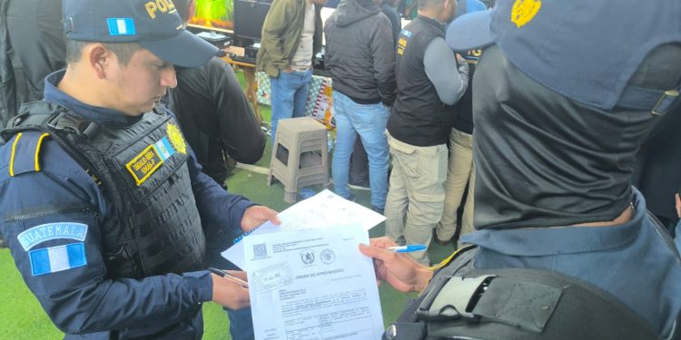 El censo de reos llegó al sector 11 del preventivo. / Foto: PNC.