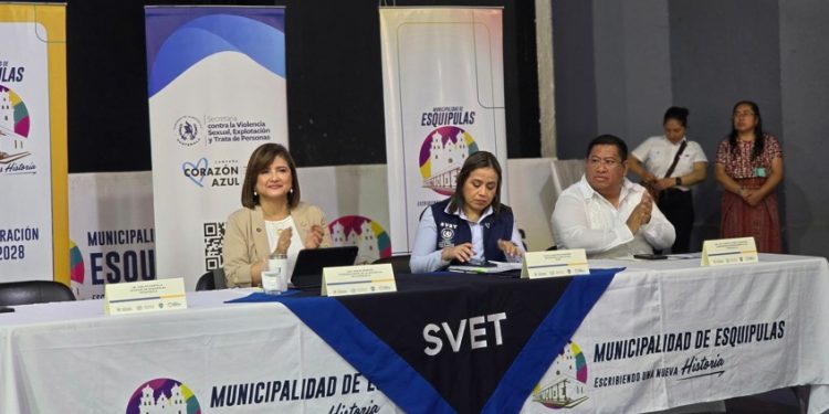 Lanzan estrategia Esquipulas Seguro y Libre de Violencia Sexual, Explotación y Trata de Personas
