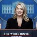 Karoline Leavitt, portavoz de la Casa Blanca, expuso sobre los diálogos con Rusia y Ucrania para poner fin a la guerra. / Foto: EFE.