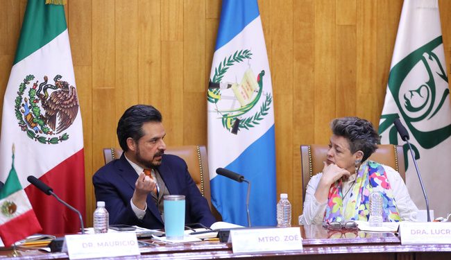 Primera dama Lucrecia Peinado conoce modelo de cuidados y educación infantil en México./Foto: Gobierno de México.