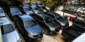 Conap Petén refuerza su capacidad operativa con la entrega de 16 vehículos