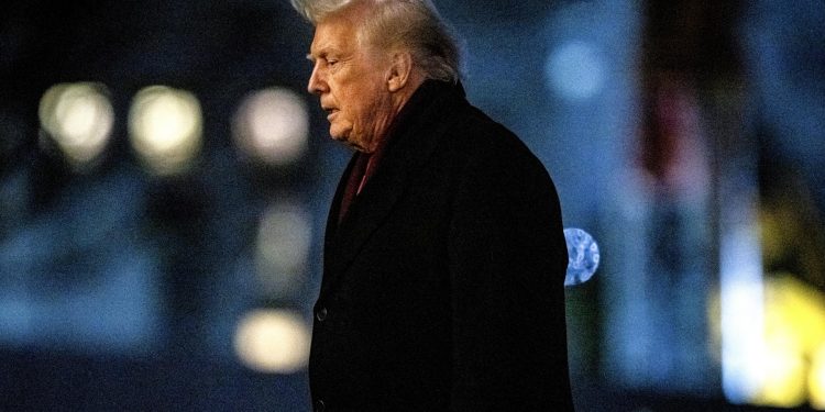 Donald Trump, presidente de Estados Unidos. / Foto: EFE, EPA, Graeme Sloan.