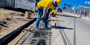 Avanzan los trabajos de construcción del paso a desnivel de Quetzaltenango. / Foto: CIV.