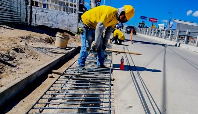 Avanzan los trabajos de construcción del paso a desnivel de Quetzaltenango. / Foto: CIV.