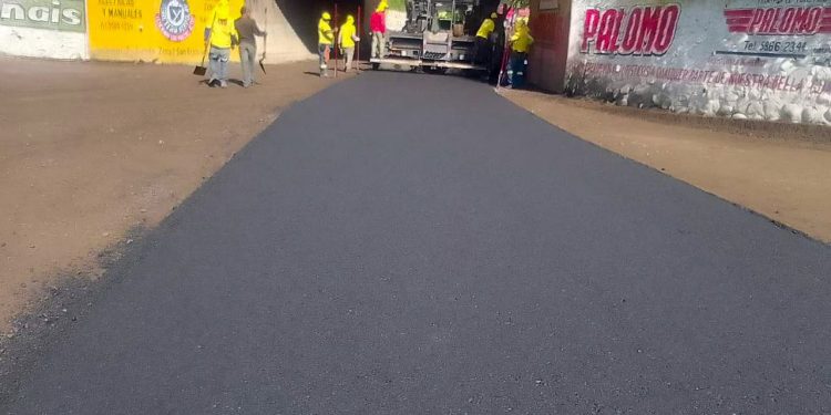 Avanza segunda fase de construcción de carretera Mazatenango – San Francisco Zapotitlán