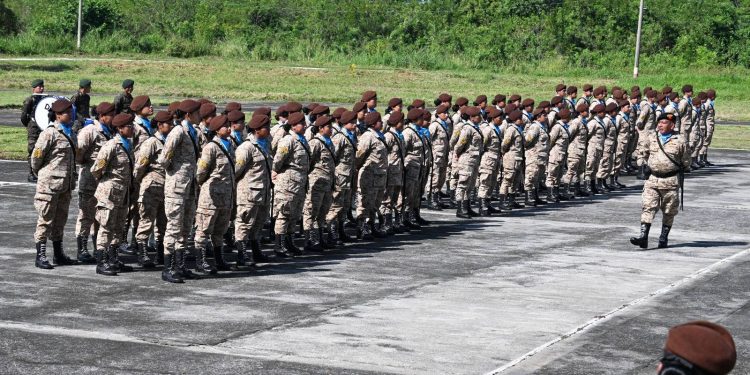 Clausuran LXXI promoción de Reservas Militares de Suchitepéquez