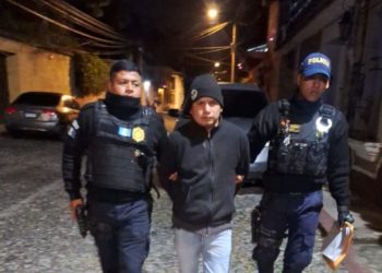 Capturado por venta de droga al menudeo. / Foto: PNC.