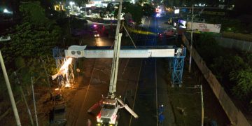 Acciones para mejorar la movilidad en la CA-2 con el retiro de pasarela en desuso