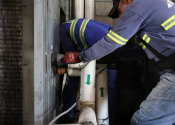 Sistema de aire acondicionado en La Aurora está próximo a instalarse./Foto: DGAC.