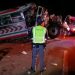 Cuerpos de socorro reportan al menos 15 personas fallecidas y 15 heridas en accidente de autobús en el km 174 de la ruta Interamericana.