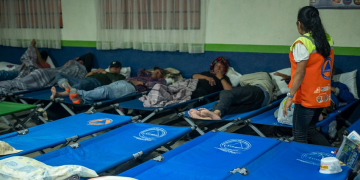 Conred mantiene atenciones en albergues para proteger a los guatemaltecos que lo necesiten en esta temporada fría. / Foto: Conred.