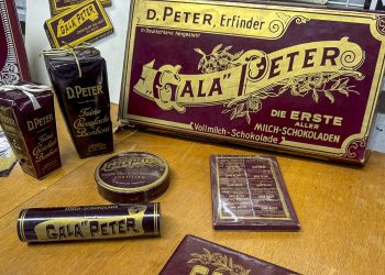 Gala Peter, el primer producto comercializado con la mezcla creada por el Daniel Peter hace 150 años.