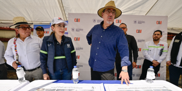 Presidente supervisa avances de tramos carreteros que beneficiarían a 100 mil personas de San Marcos