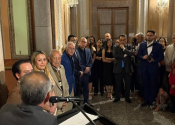 Consulado de Guatemala en San Luis Potosí recibió reconocimiento por el impulso de proyectos culturales durante el año. (Foto: Minex)