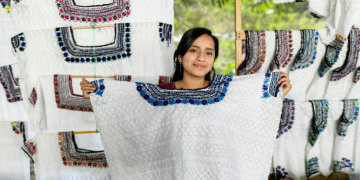 Mujeres de Alta Verapaz finalizan su formación con la Beca Artesano./Foto: Mides.