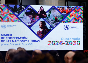 Marco de Cooperación de las Naciones Unidas establece áreas de cooperación, resultados y mecanismos de seguimiento. (Foto: Analí Camey)