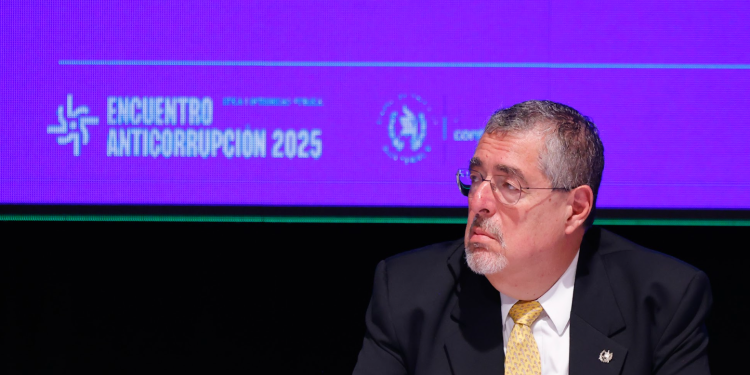 Presidente Bernardo Arévalo. / Foto: Gilber García.