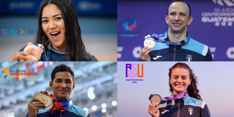Guatemala cierra un año dorado con 576 medallas