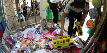 Con el inicio oficial de la campaña, el Ministerio de Gobernación a través de la PNC reafirma su compromiso con el trabajo comunitario y la construcción de una cultura de paz. / Foto: Mingob