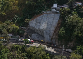 Avanzan trabajos en la ruta entre Hincapié y Boca del Monte. (Foto: CIV)