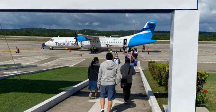 Aeropuerto Mundo Maya aumenta flujo de viajeros./Foto: DGAC.