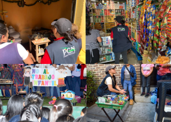 Alertan sobre explotación infantil durante vacaciones escolares en la Ciudad Capital. / Foto: PGN