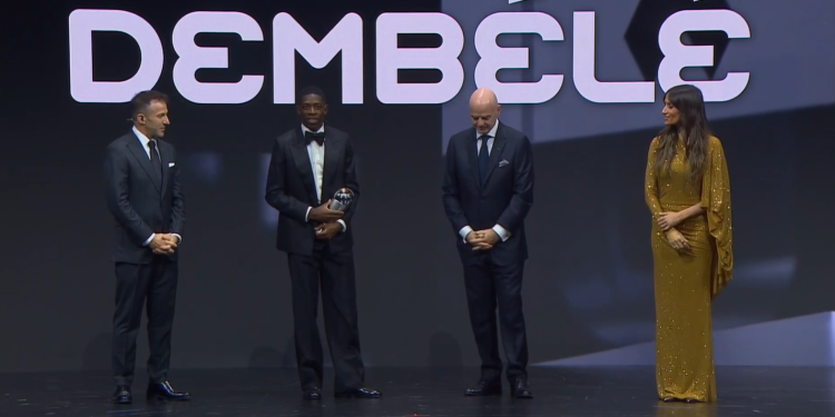 Ousmane Dembélé gana el The Best 2025