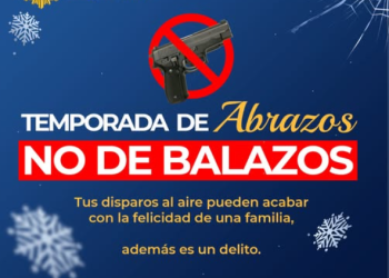 No disparos al aire en temporada navideña. / Foto: PNC.