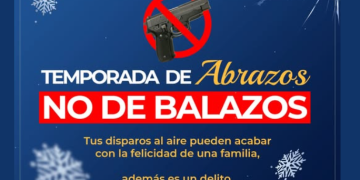 No disparos al aire en temporada navideña. / Foto: PNC.