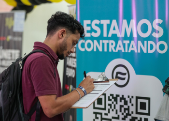 Ferias y Kioscos de empleo del Mintrab reunieron a más de 96 mil guatemaltecos en busca de empleo./Foto: Mintrab.