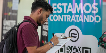 Ferias y Kioscos de empleo del Mintrab reunieron a más de 96 mil guatemaltecos en busca de empleo./Foto: Mintrab.