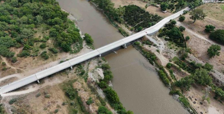 El puente de ingreso a El Jícaro beneficiará a 34 mil 200 habitantes