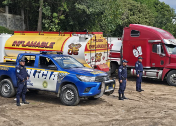 Durante el procedimiento fue capturado Ottoniel Solís García, de 32 años. / Foto: PNC