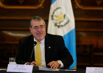 Presidente Bernardo Arévalo. / Foto: Gilber García, archivo.