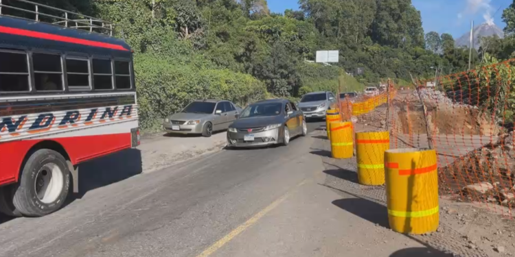 Se mantiene habilitado el paso en el kilómetro 194 de la ruta Cito-Zarco. / Foto: La Retalteca.