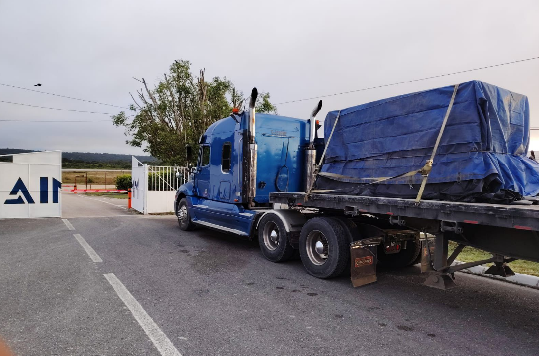 Dos escáneres en el Aeropuerto Internacional Mundo Maya./Foto: DGAC.