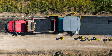 Covial desarrolla trabajos de mantenimiento en ruta que conecta Santa Rosa y Jalapa./Foto: CIV.