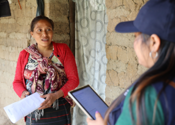 El Registro Social de Hogares alcanza los 80 municipios censados./Foto: Mides.