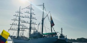 Puerto Quetzal recibe al Buque Escuela ARC “Gloria” de Colombia